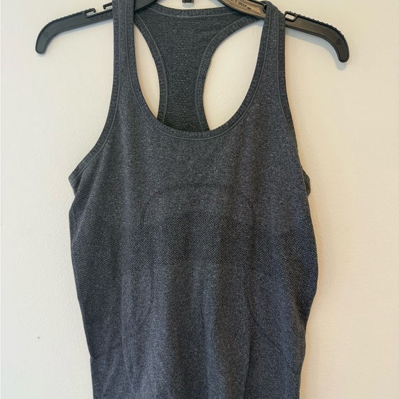 lululemon athletica swiftly tech Gray Tank Top - Picture 3 of 4
